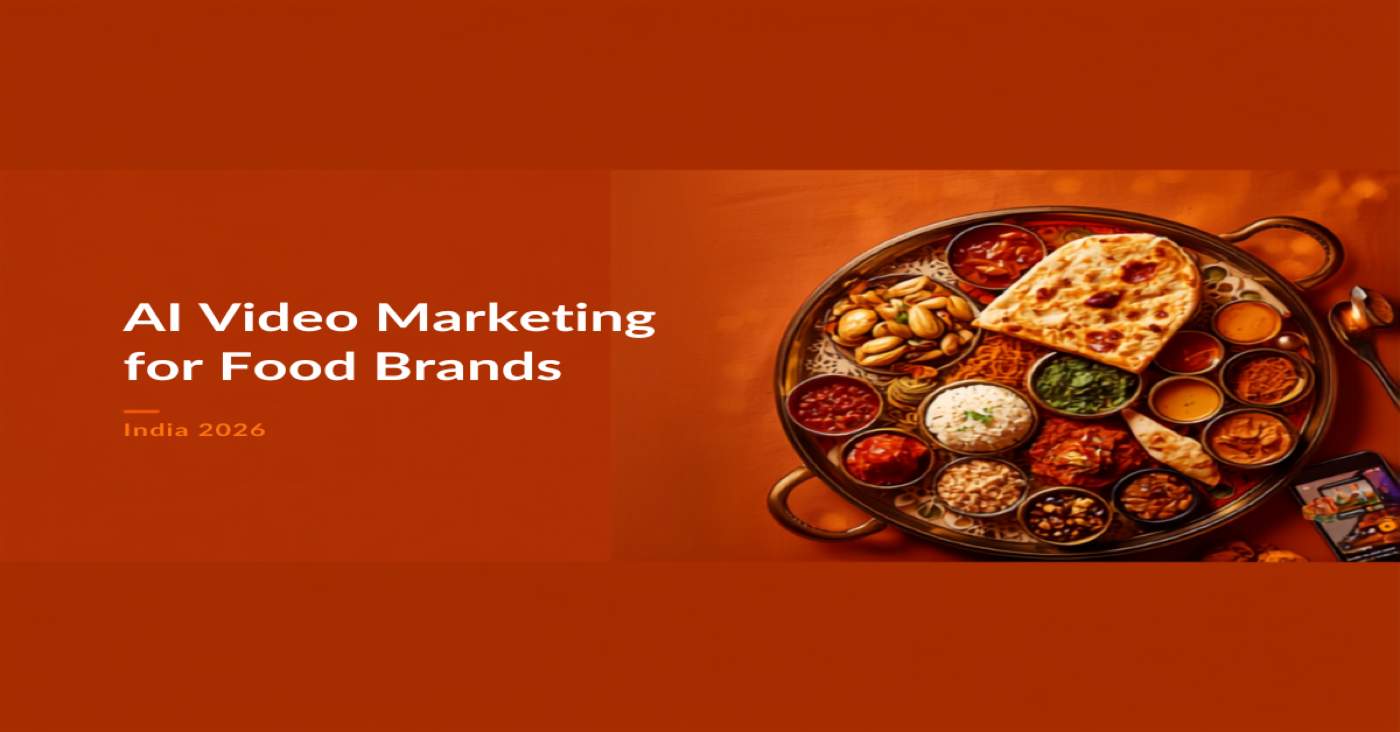 AI video marketing for food brands and restaurants in India 2026